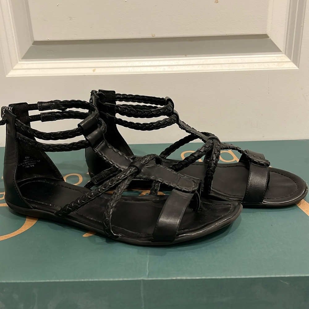 Nine West Zip Up Sandals